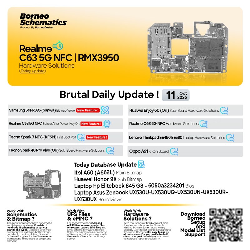 Borneo Schematics Daily Update – October 11, 2026